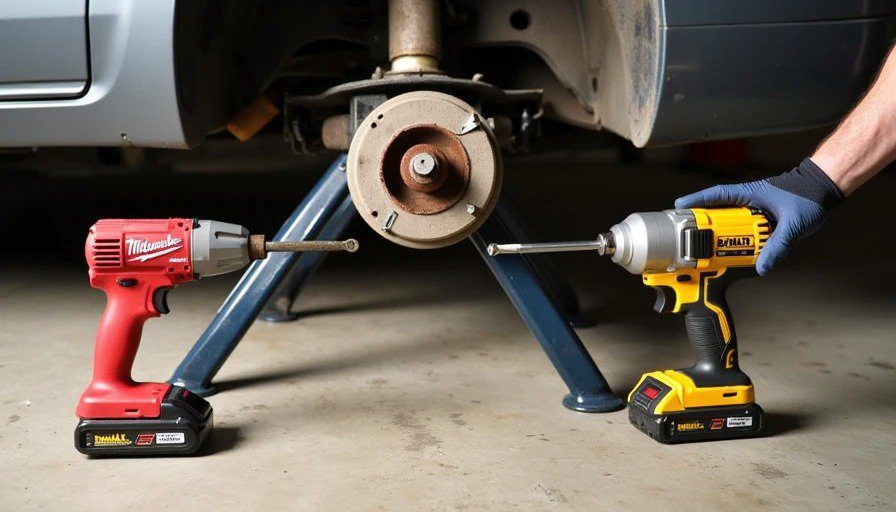 Impact Wrench Comparison: Milwaukee M18 vs. DeWalt DCF891 on Hub Nuts