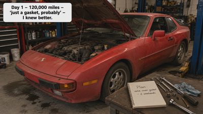 Project Log: Resealing a 1987 Porsche 944 Engine Over Two Years
