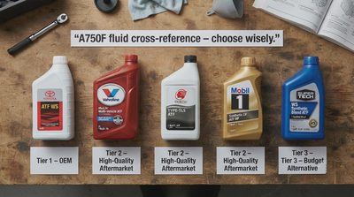 Toyota A750F ATF Cross-Reference: What Fluid Works, by Climate