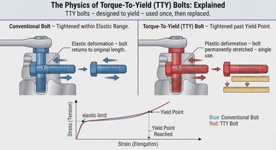 Hot Take: Torque-to-Yield Bolts Should Be Single-Use Only, and Anyone Telling You Otherwise is Wrong