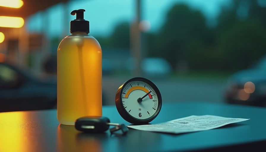 Visual context for techron fuel system cleaner