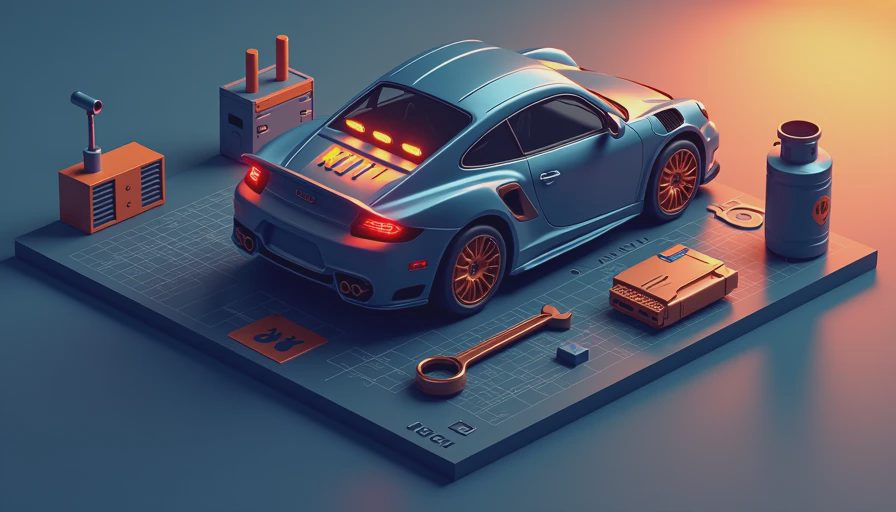 Illustration for throttle body
