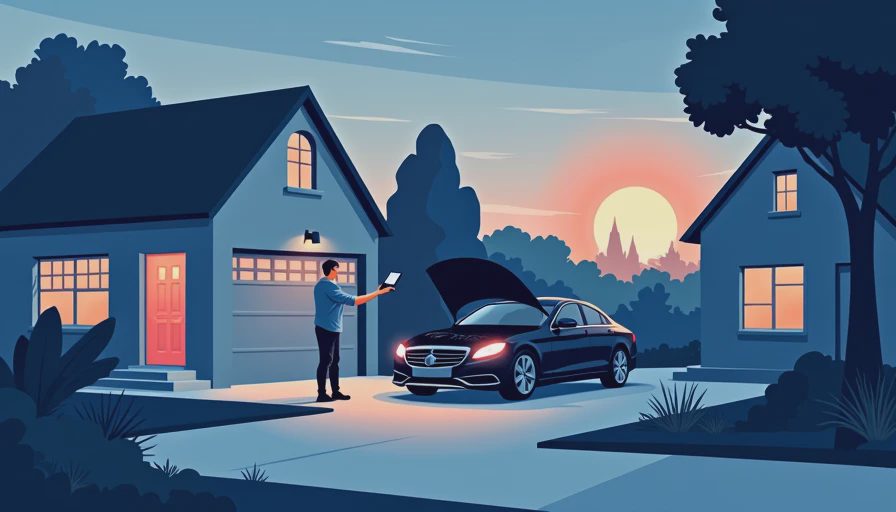 Illustration for how to test a car battery